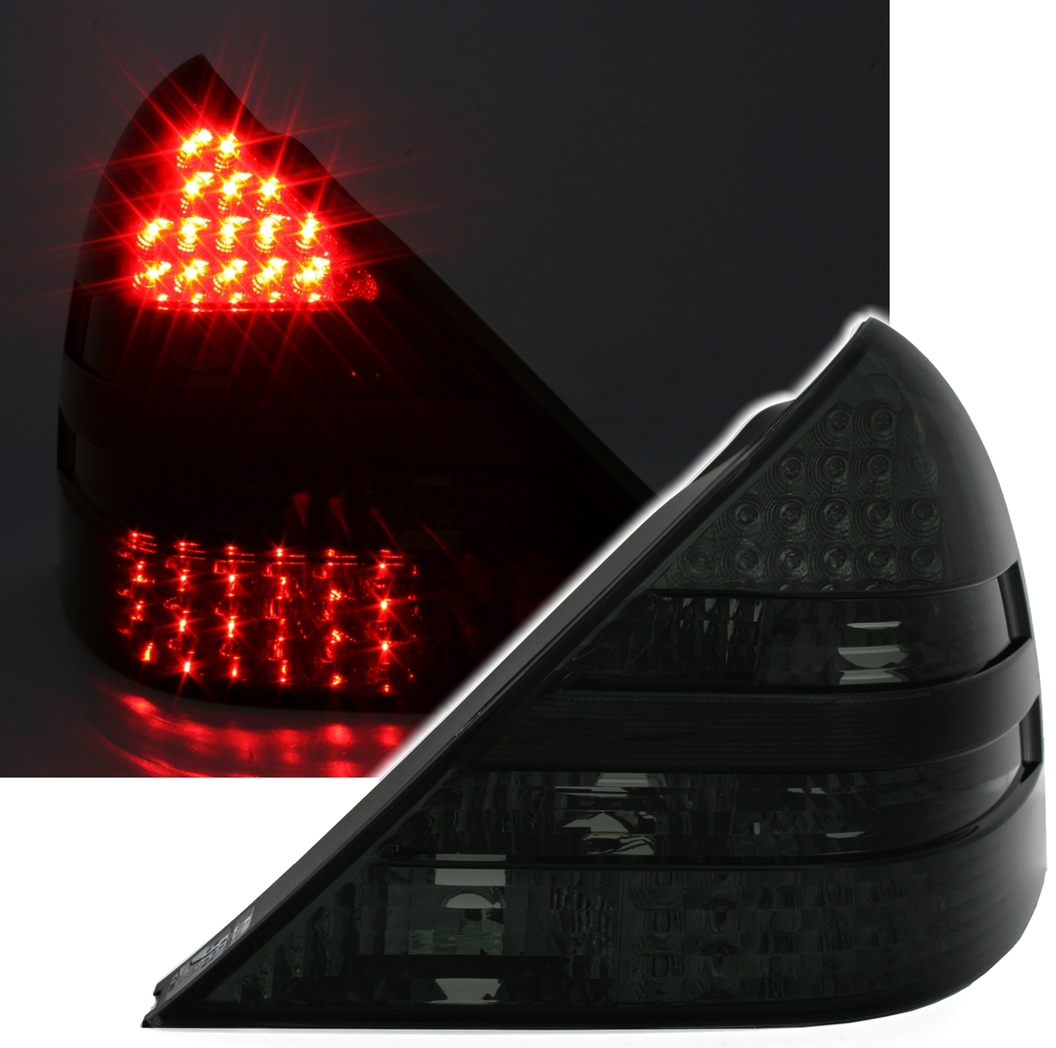 LED Rückleuchten für Mercedes SLK in Smoke