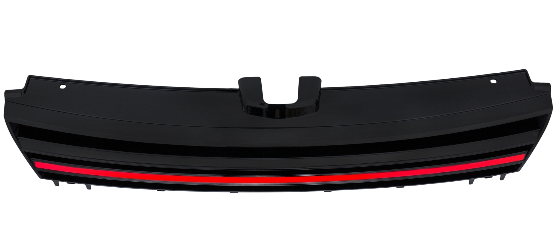 Kühlergrill für VW Golf 7 in Schwarz - Rot