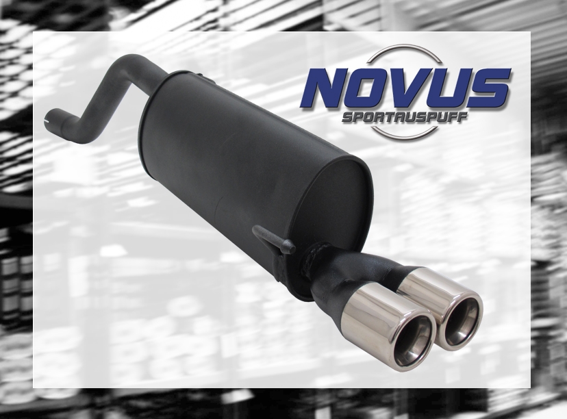 NOVUS ESD für Alfa Romeo Mito 2 x 76mm Design