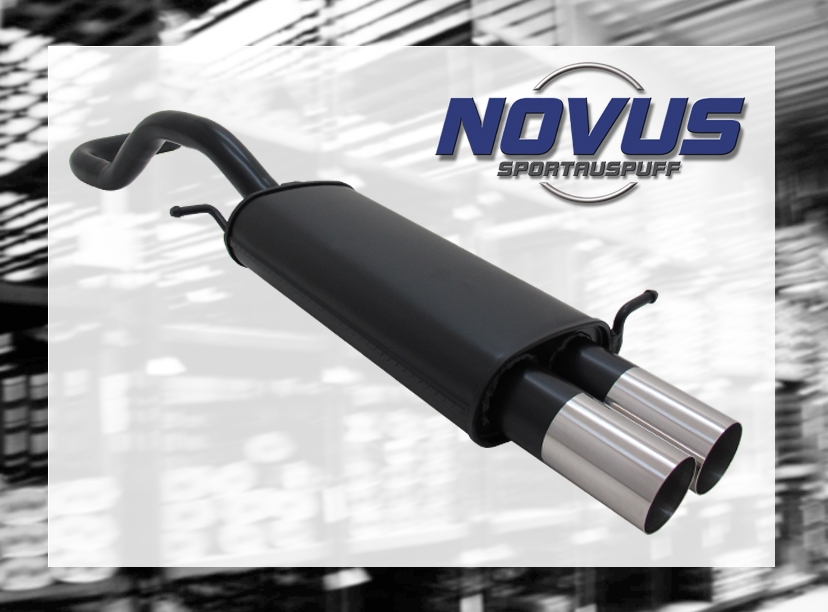 NOVUS ESD für Seat Ibiza 6K 2x76mm RL-Design