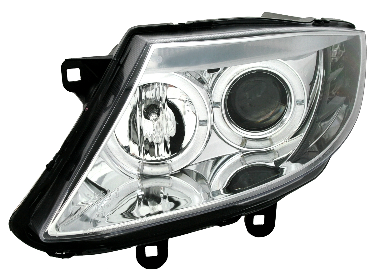 Angel Eyes Scheinwerfer für BMW Z4 E85 in Chrom