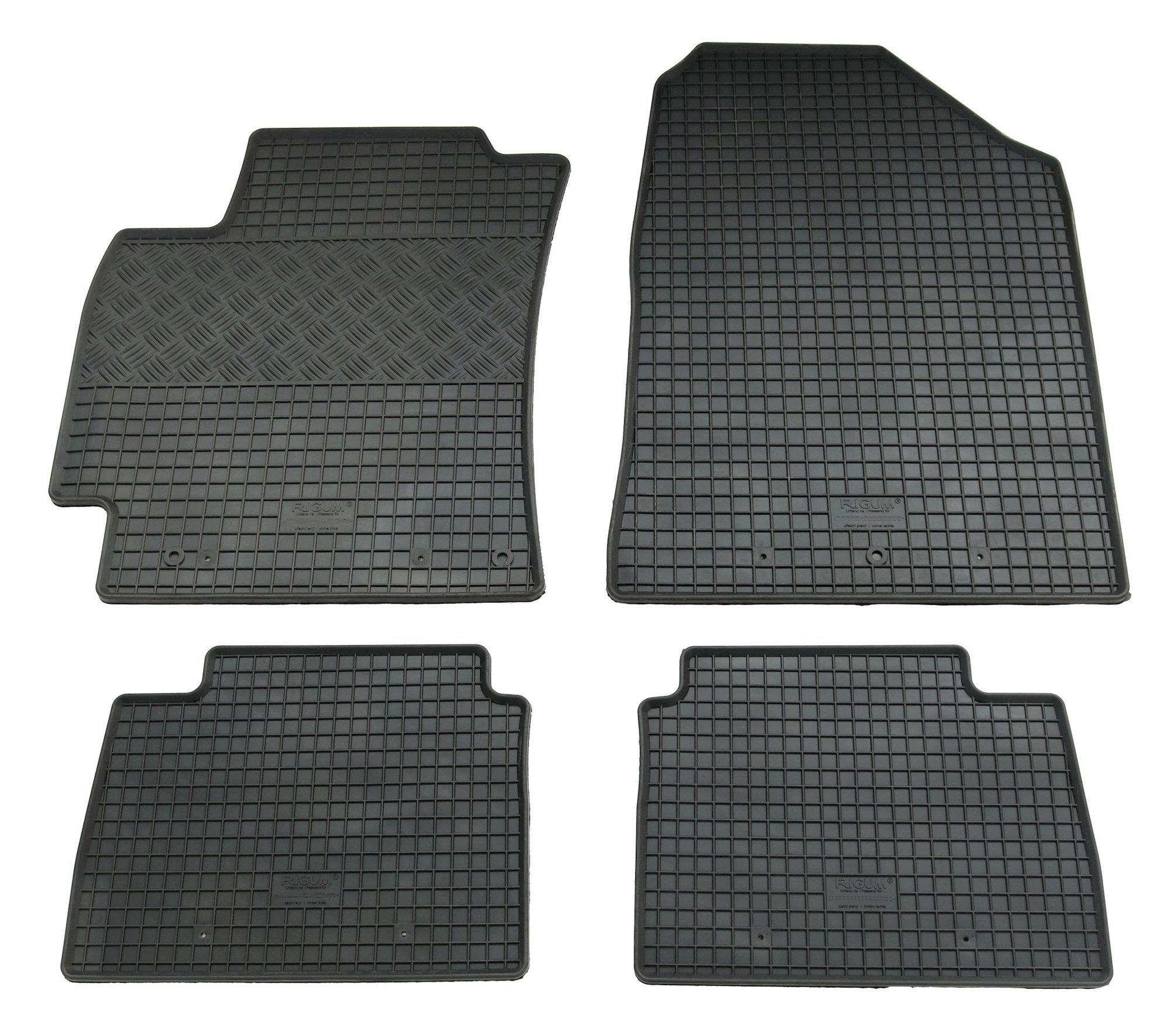 Gummi Fußmatten für Hyundai Elantra 6 AD