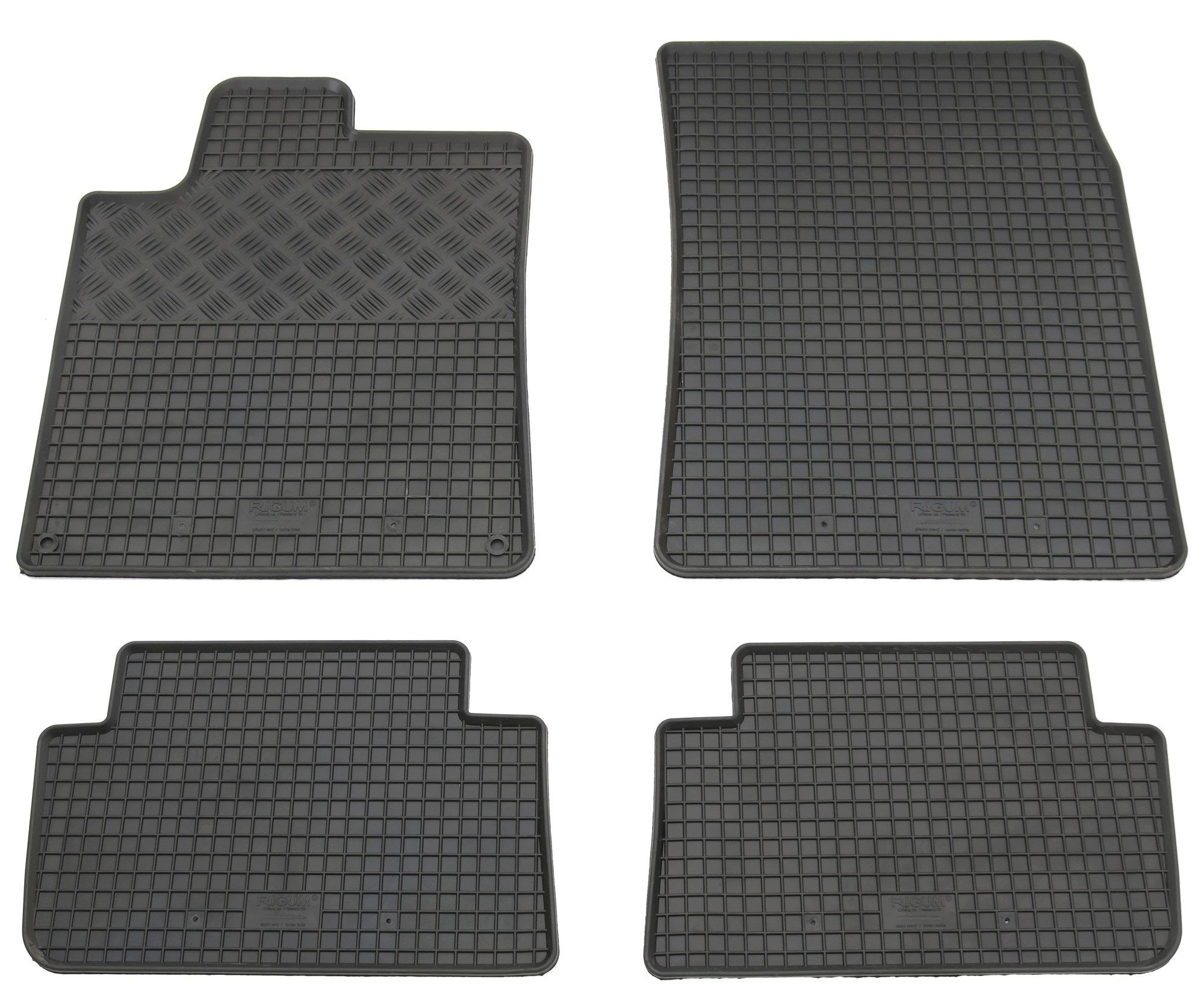 Gummi Fußmatten für Peugeot 407