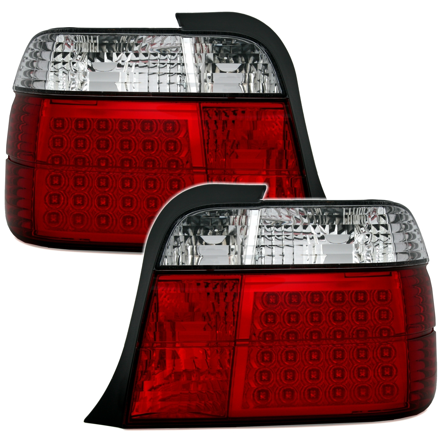 LED Rückleuchten für 3er BMW E36 Compact in Rot-W.