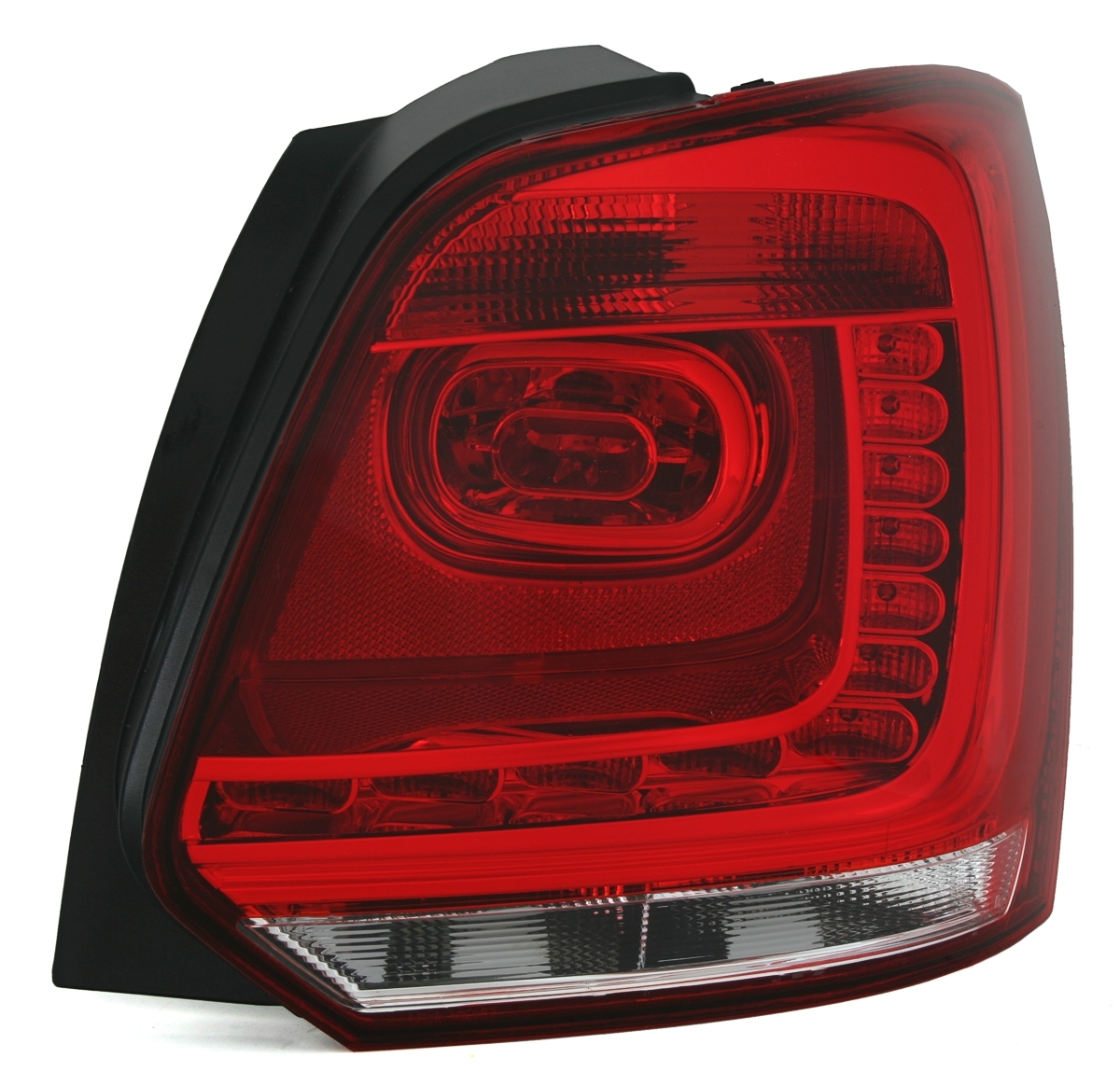LED Rückleuchten für VW Polo 6R in Rot-Weiß