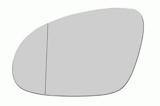 Spiegelglas für VW Golf 5 Jetta 3 Sharan / links