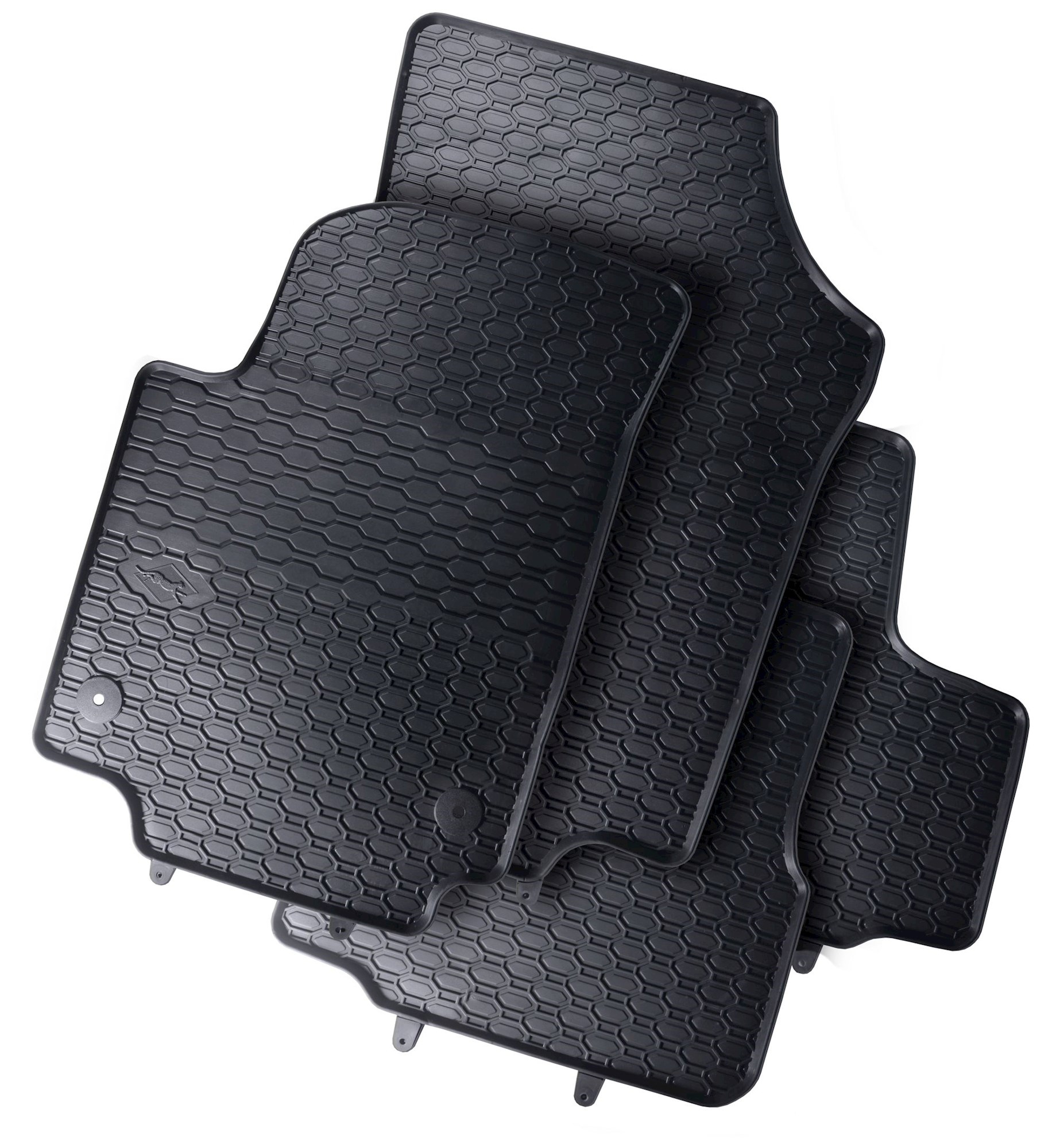 Gummifußmatten für Seat Mii / VW Up / Skoda Citigo