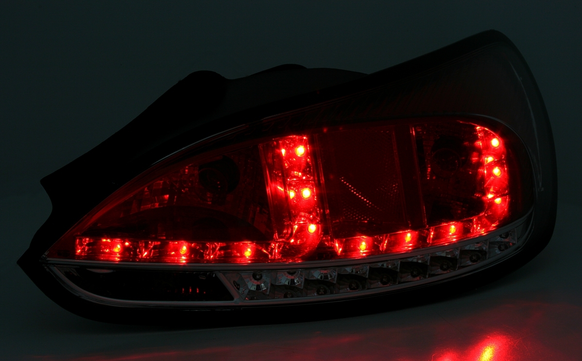 LED Rückleuchten für VW Scirocco 3 in Rot-Weiß
