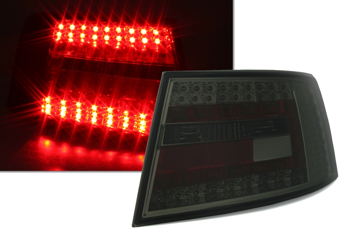 LED Rückleuchten für Audi A6 4F in Smoke