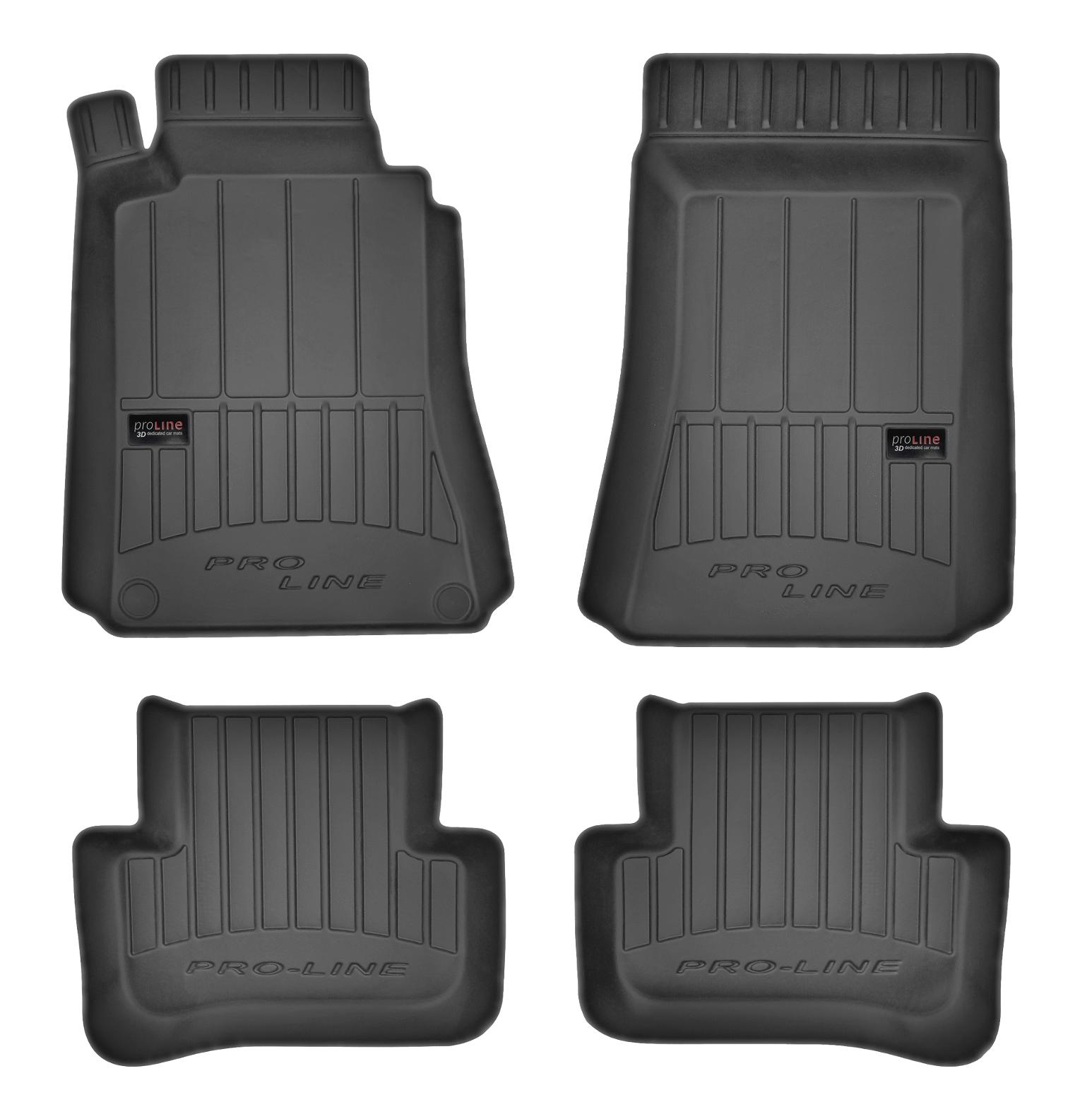 3D Gummifußmatten für Mercedes W203 / S203
