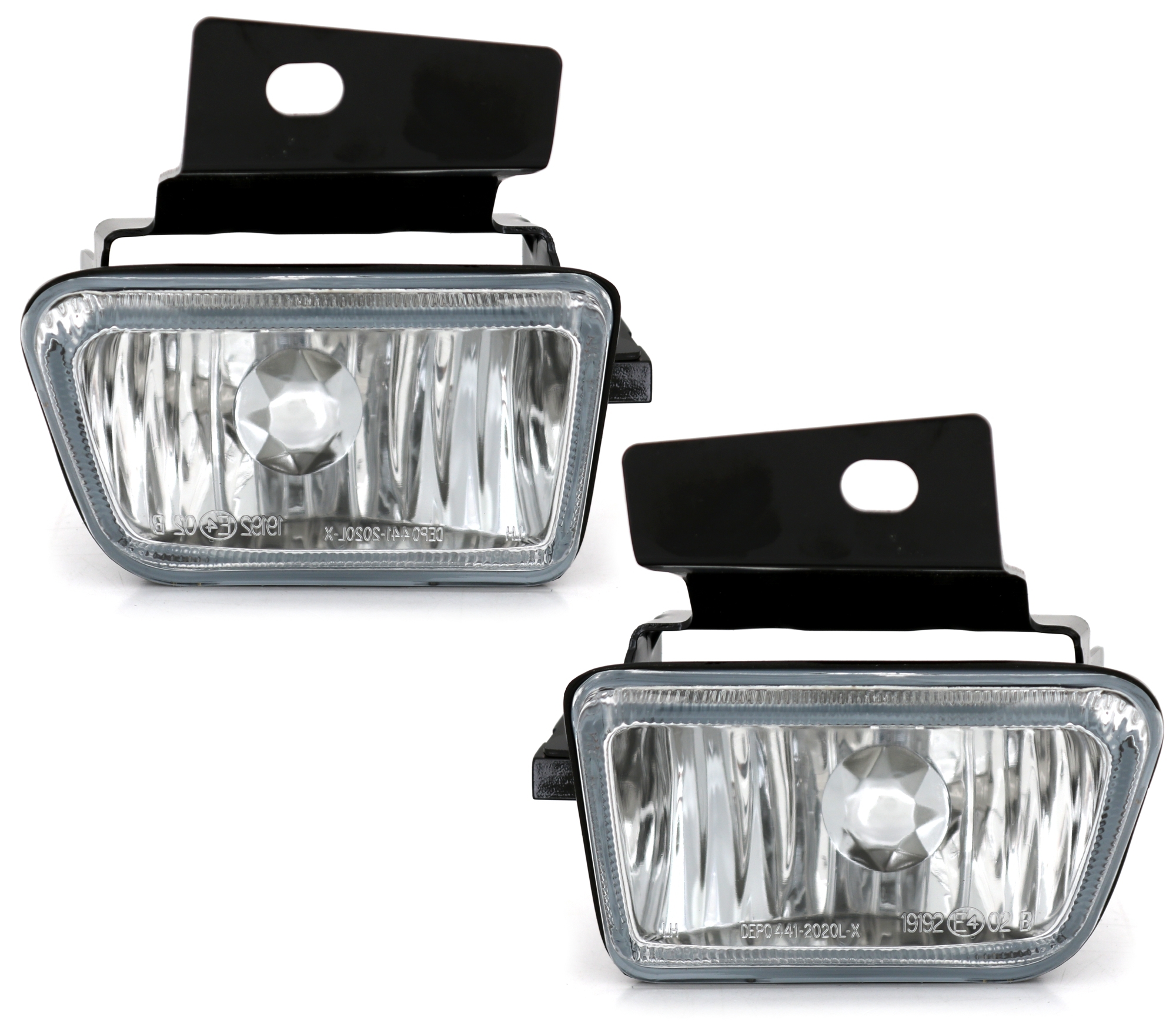 Nebelscheinwerfer für VW Golf 2 Jetta 2 in Chrom