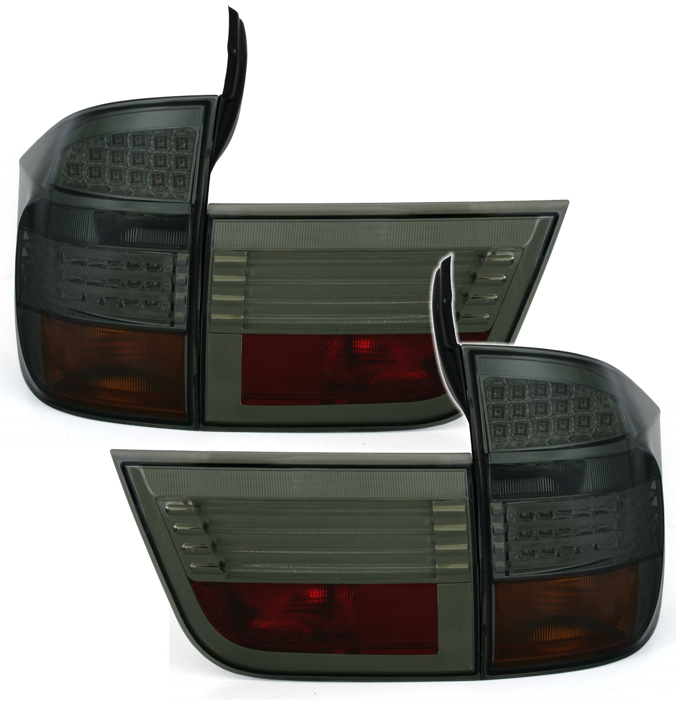 LED Rückleuchten für BMW X5 E70 in Smoke