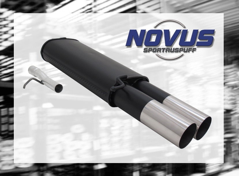 NOVUS ESD für VW Passat 3B / 3BG 2x90mm RL-Design