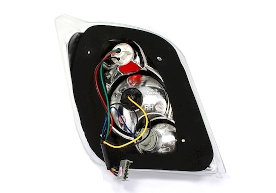 Rückleuchten für Ford Fiesta MK3 in Chrom