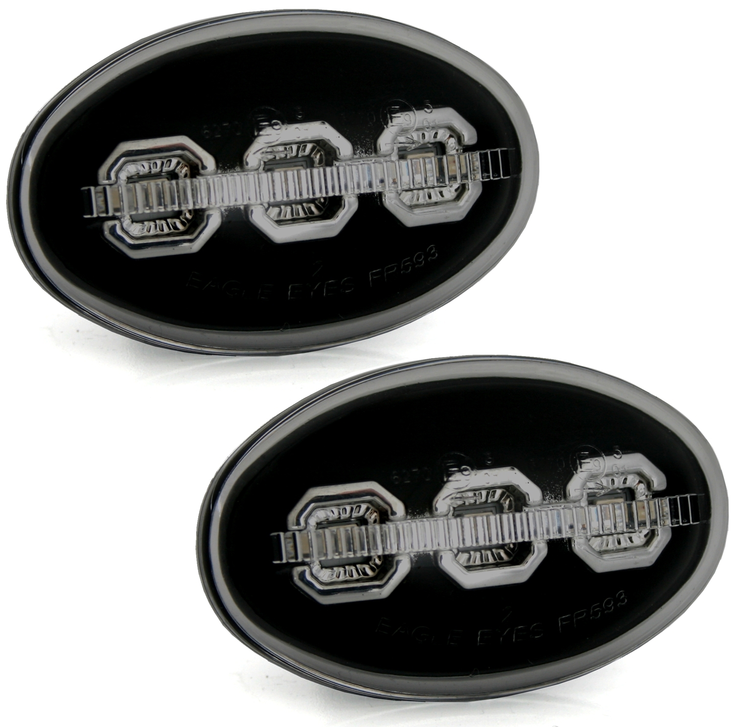 LED Seitenblinker Set für Ford / Mazda in Smoke