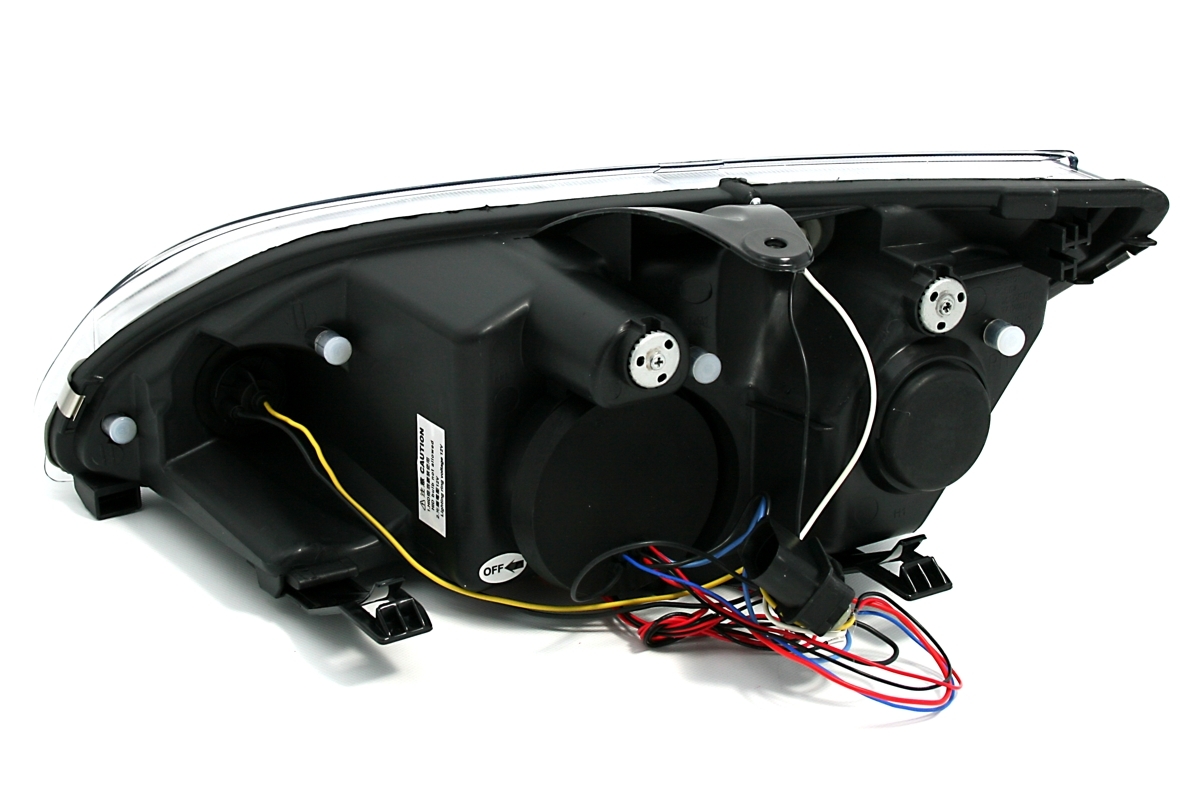 Angel Eyes Scheinwerfer für Ford Focus 2 in Schw.