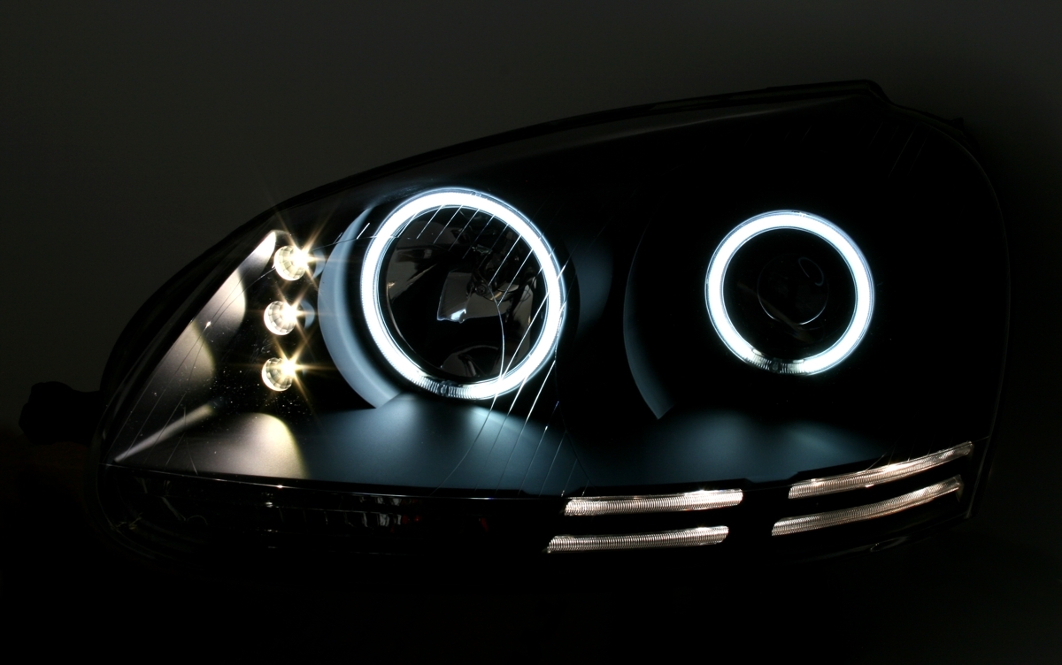 CCFL Angel Eyes Scheinwerfer für VW Golf 5