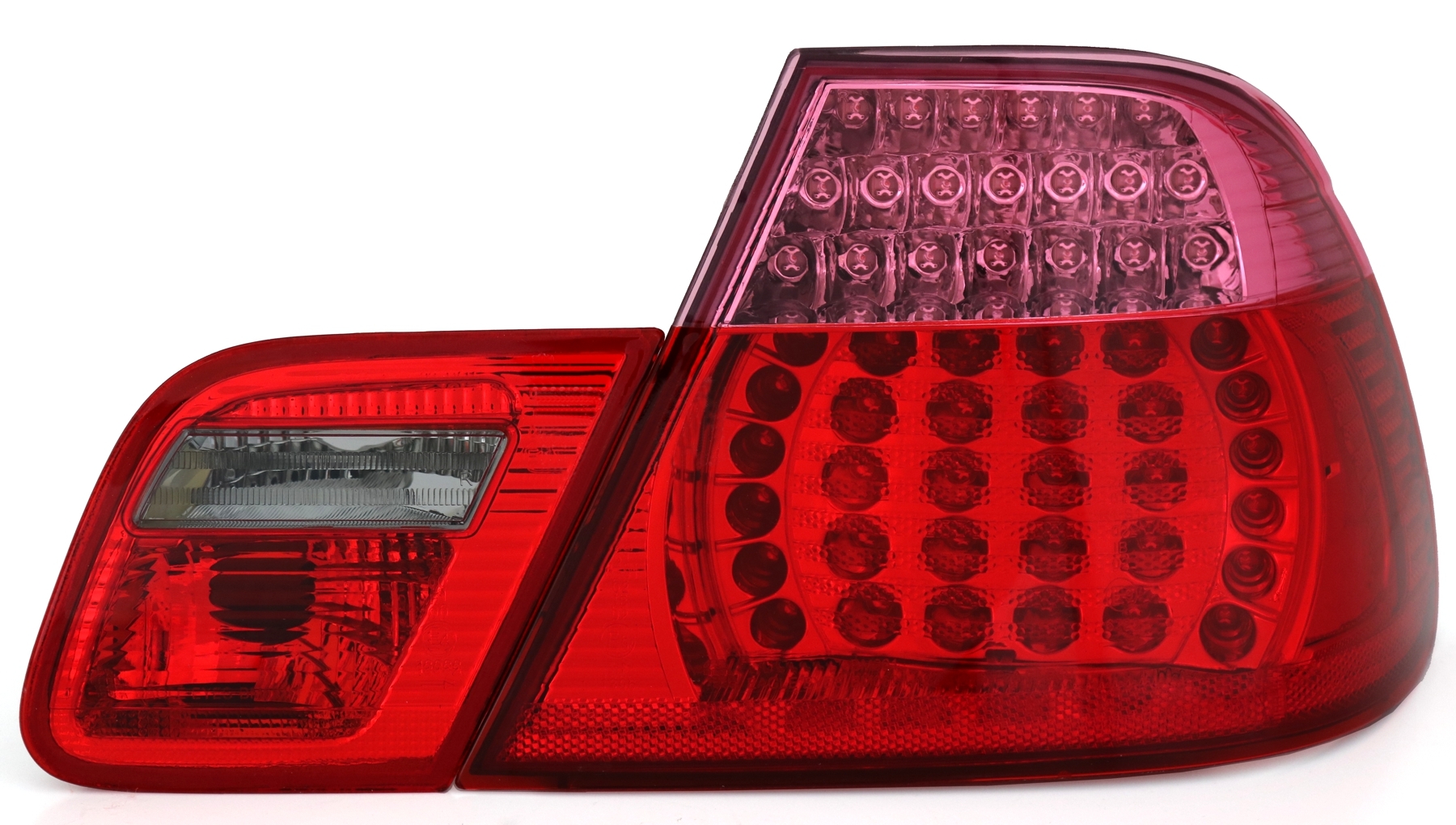 LED Rückleuchten für 3er BMW E46 in Rot