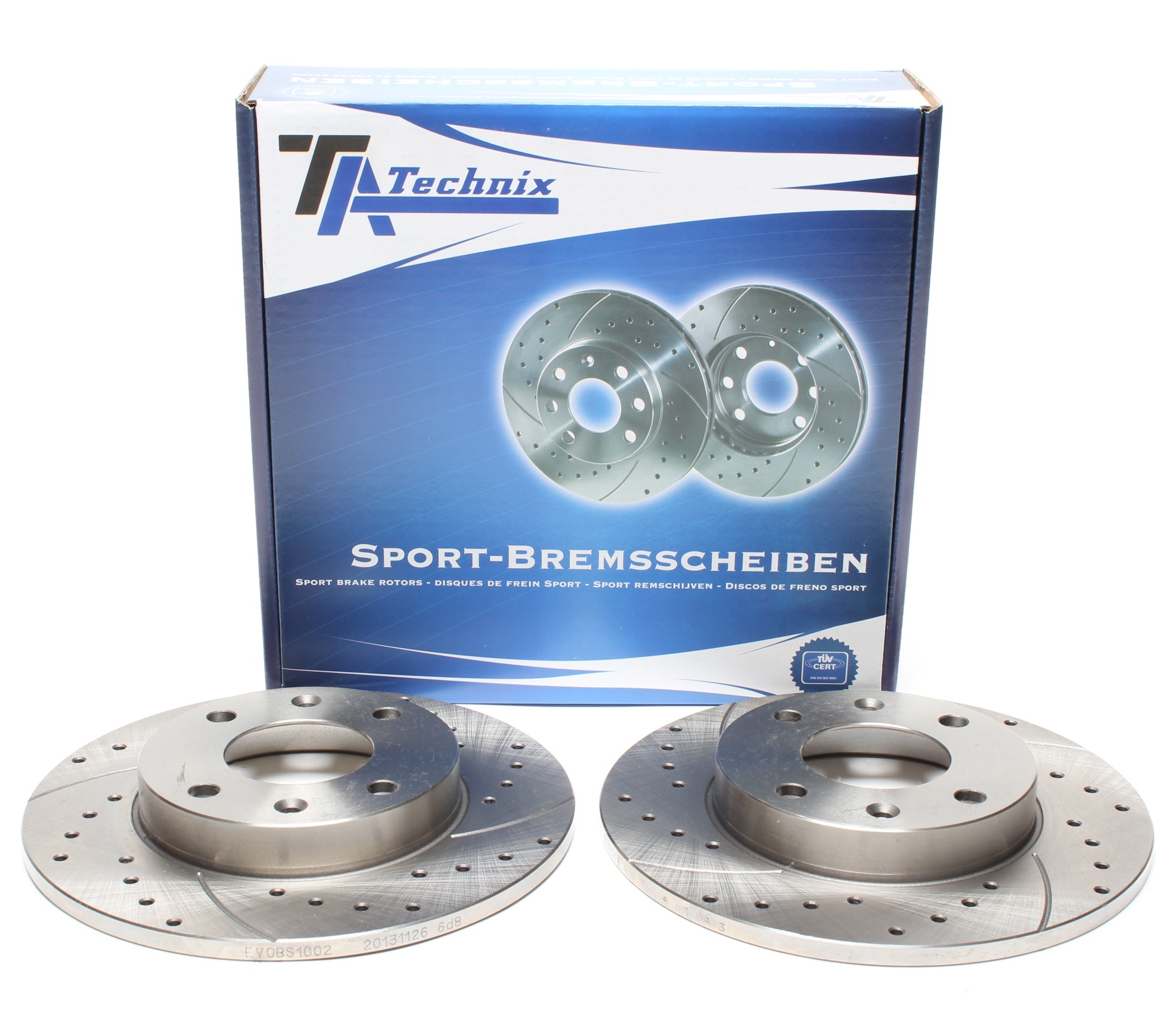 TA-Technix Sport Bremsscheiben Satz / HA