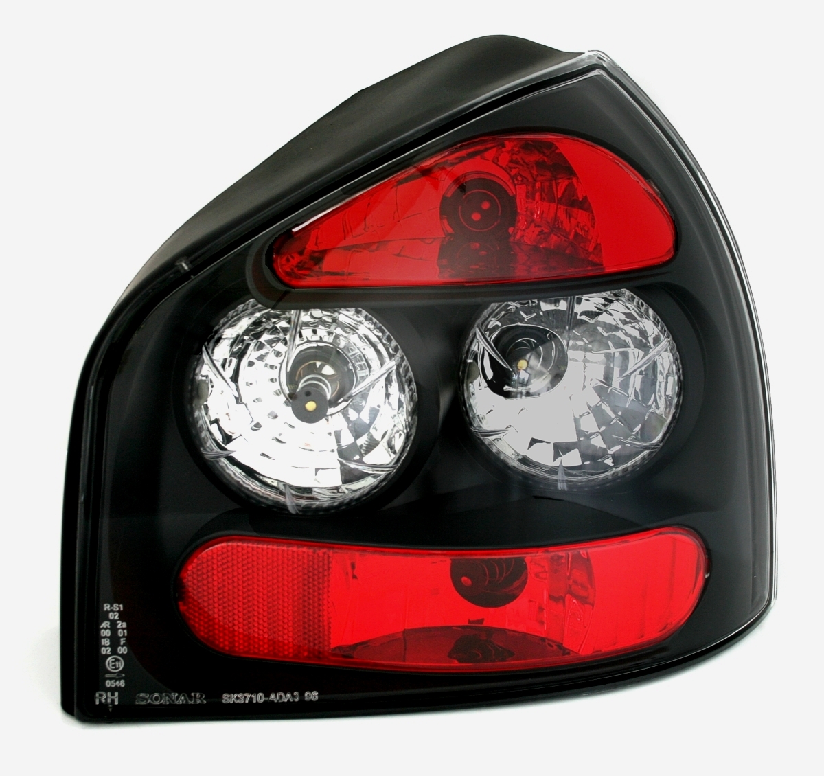 Rückleuchten für Audi A3 8L in Schwarz