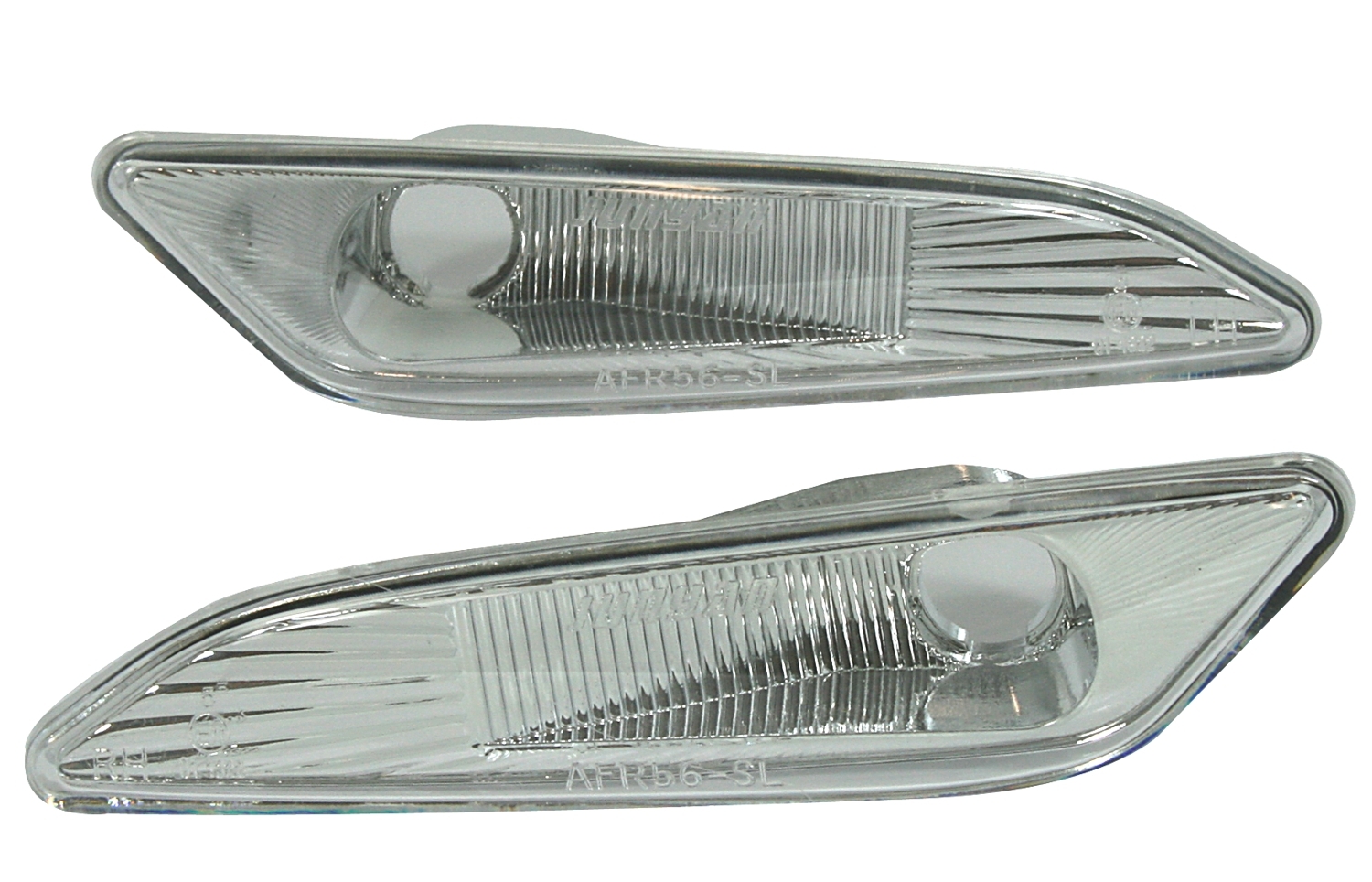 Seitenblinker Set für Alfa Romeo + Fiat in Chrom