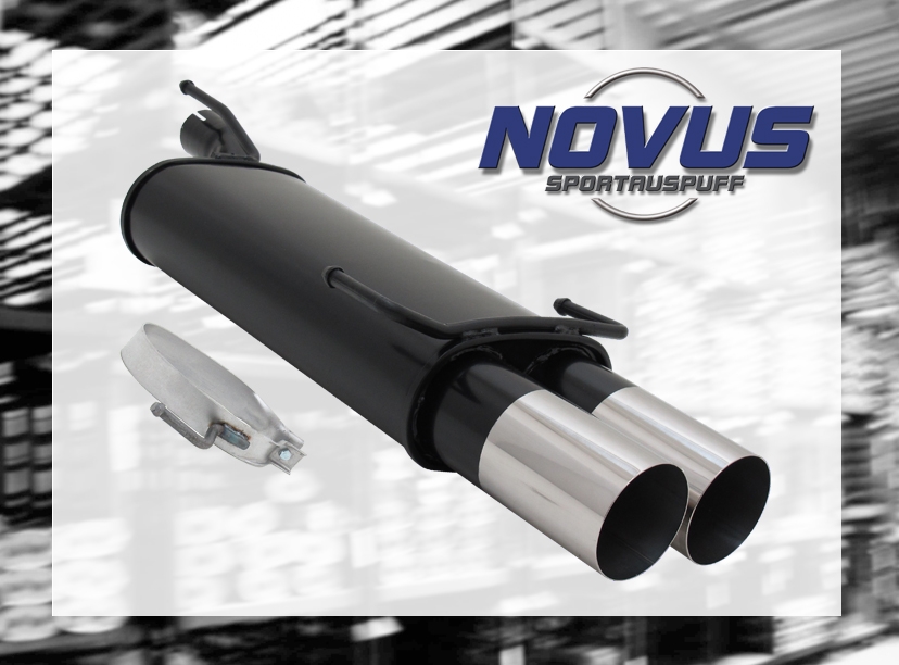NOVUS ESD für Opel Kadett E + Astra F 2x90mm RL