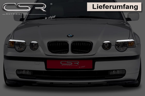 CSR Scheinwerferblenden für 3er BMW E46 Compact
