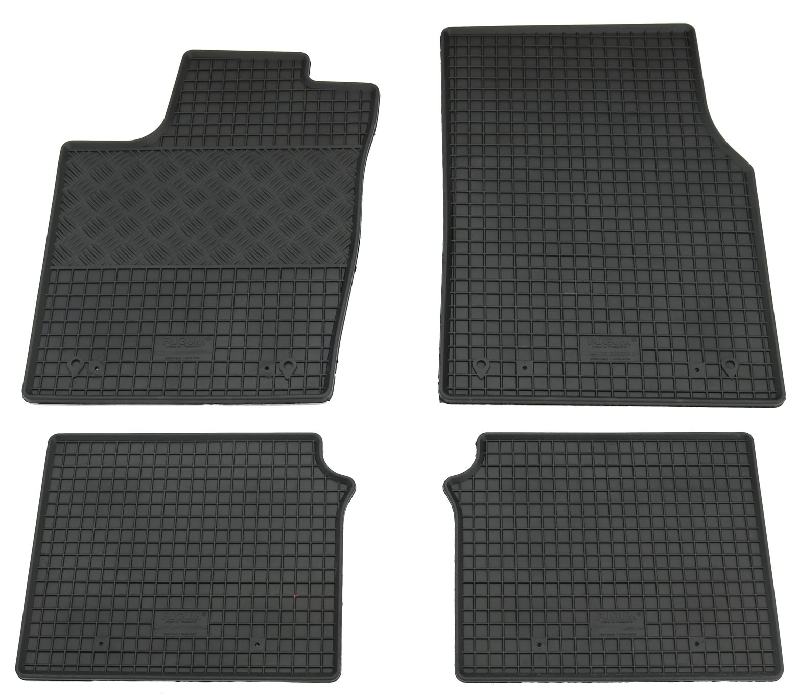 Gummi Fußmatten für Jeep Grand Cherokee WK2