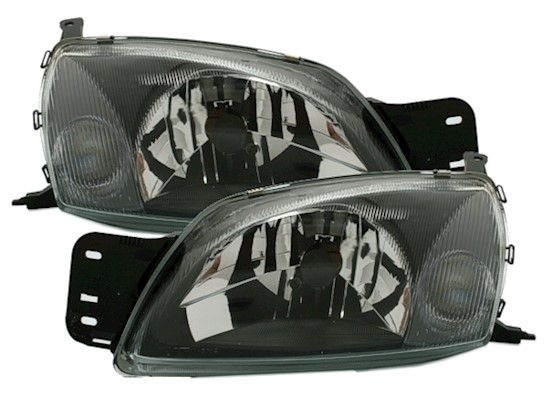 Scheinwerfer Ford Fiesta MK5 / Schwarz
