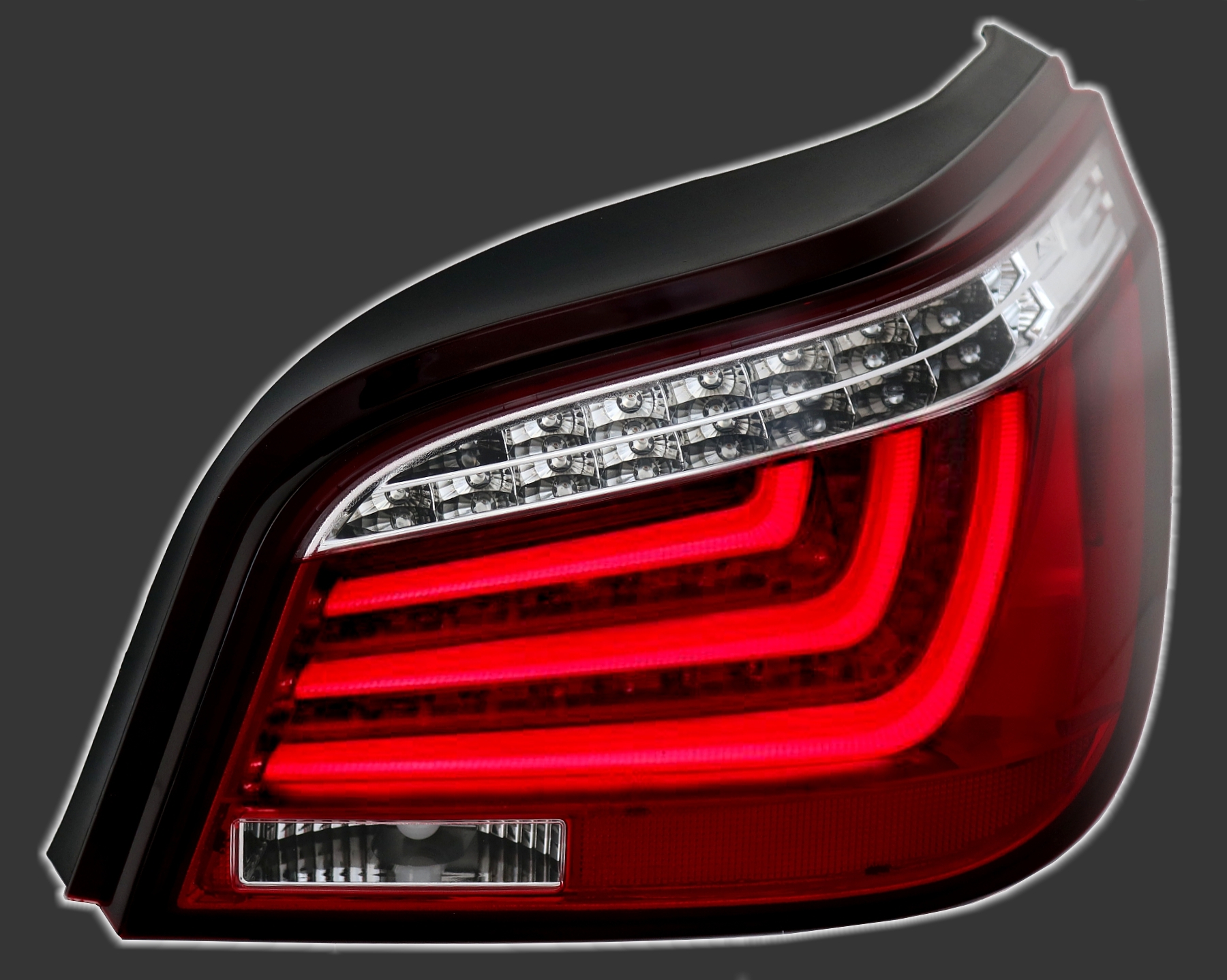 LightBar Rückleuchten für BMW E60 in Dunkelrot    