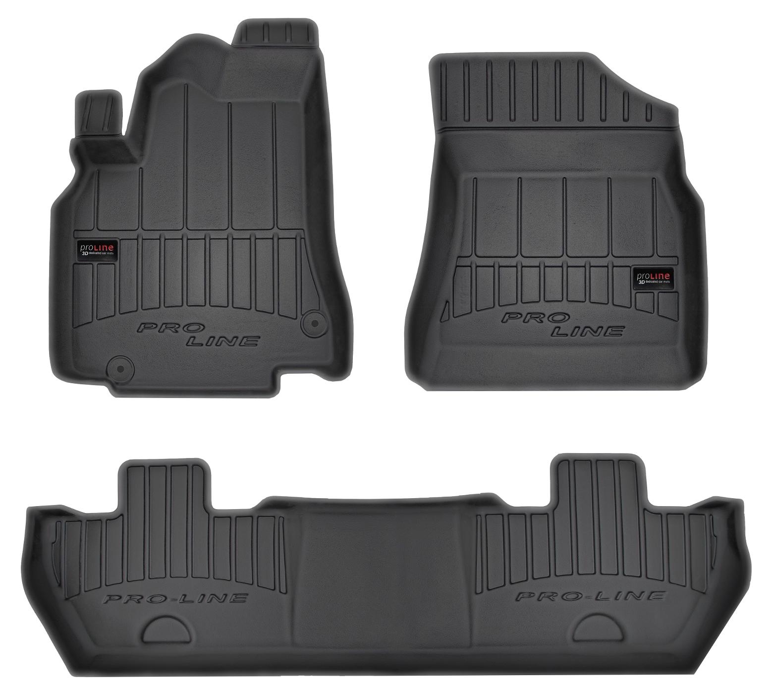 3D Gummifußmatten für Citroen Berlingo Peugeot Par