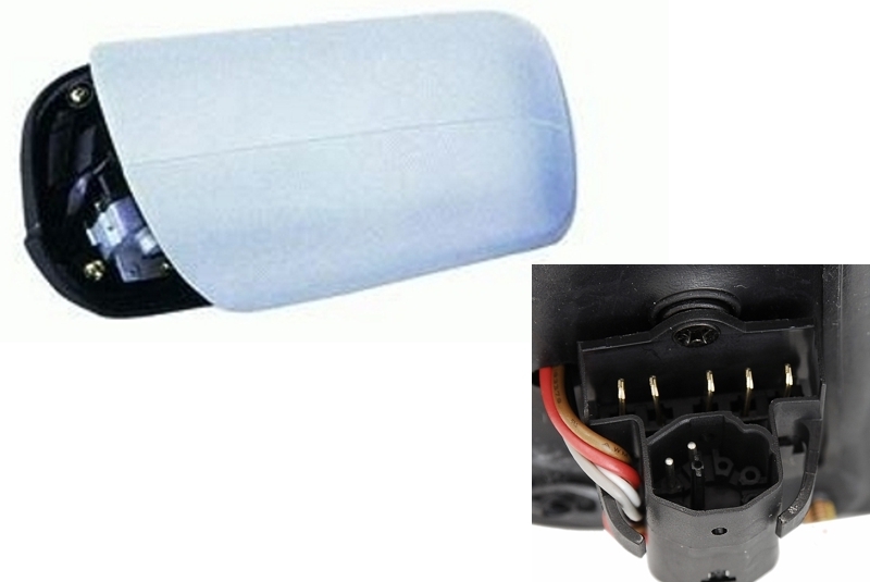 Spiegel für Mercedes W202 + W210 + W140 / links