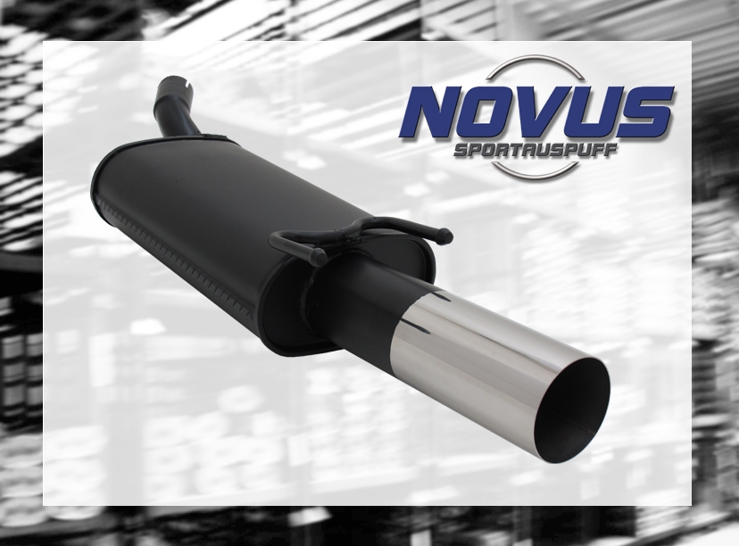 NOVUS ESD für Opel Tigra A 1x90mm RL-Design