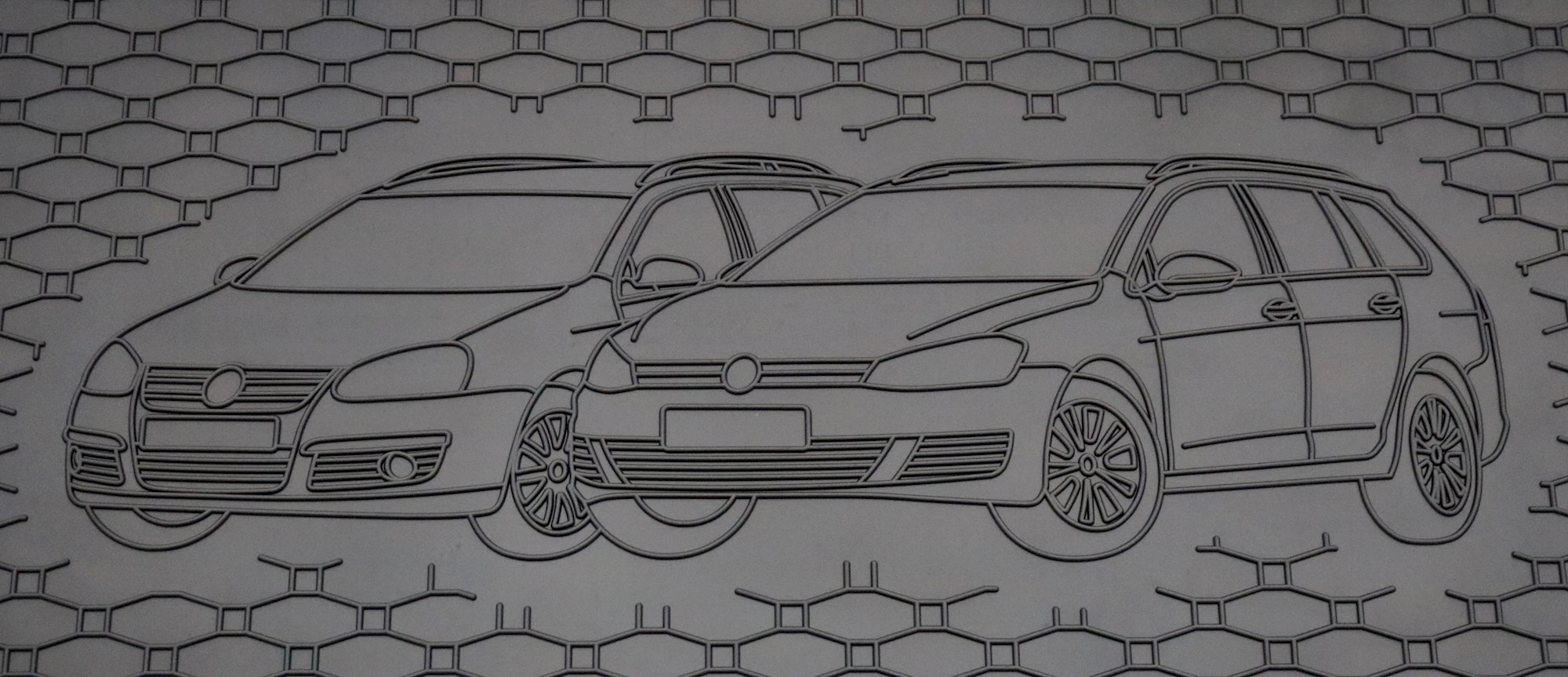 Kofferraumwanne für VW Golf 5+6 Variant