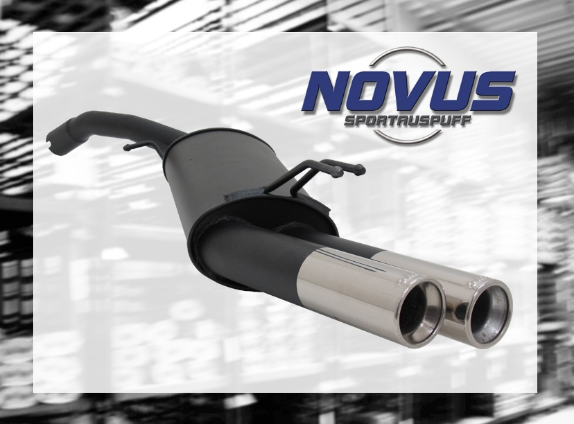 NOVUS ESD für Fiat Stilo 192 2x76mm Design