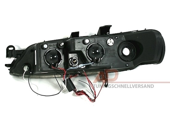 Angel Eyes Scheinwerfer für Opel Vectra B in Chrom