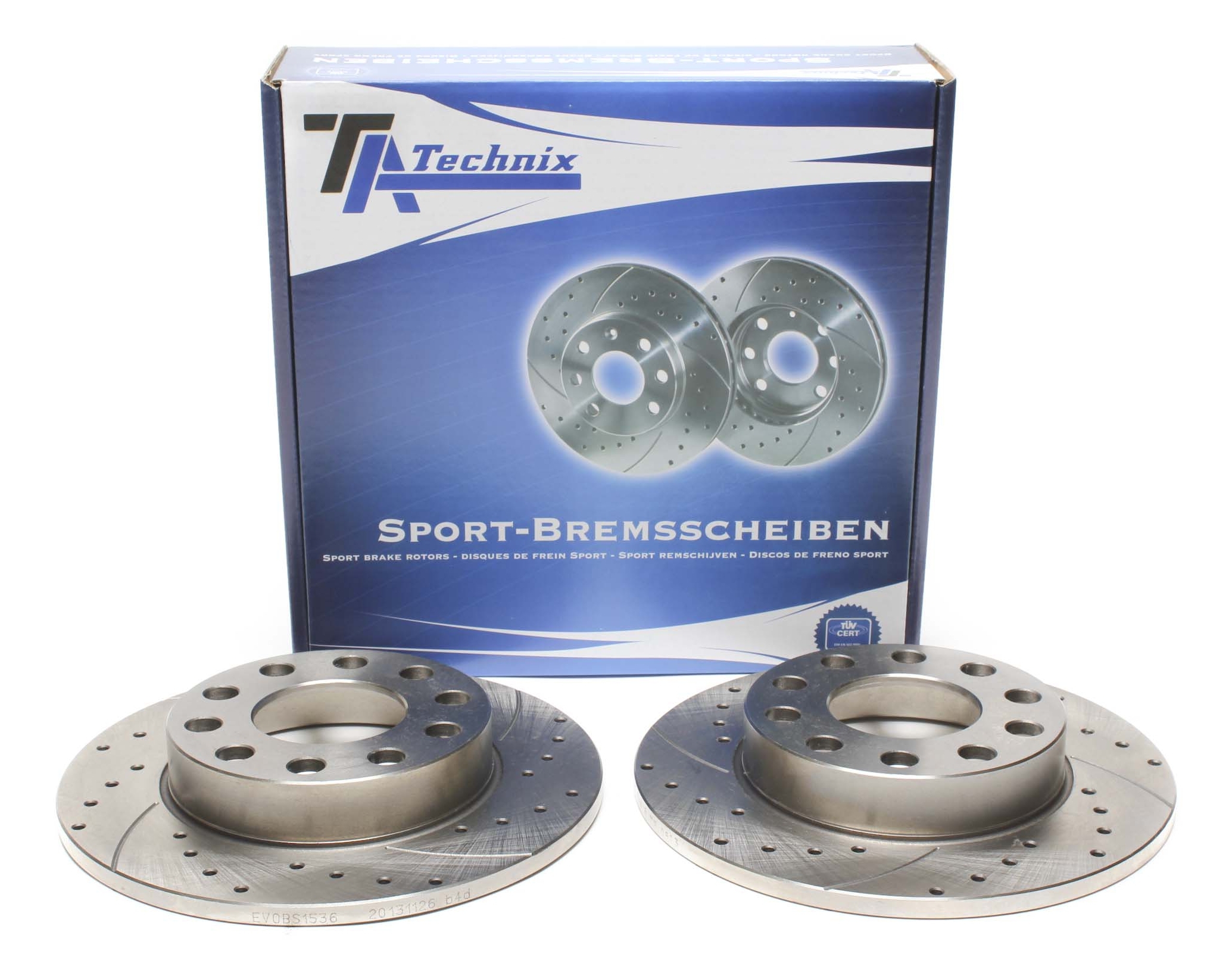 TA-Technix Sport Bremsscheiben Satz / HA