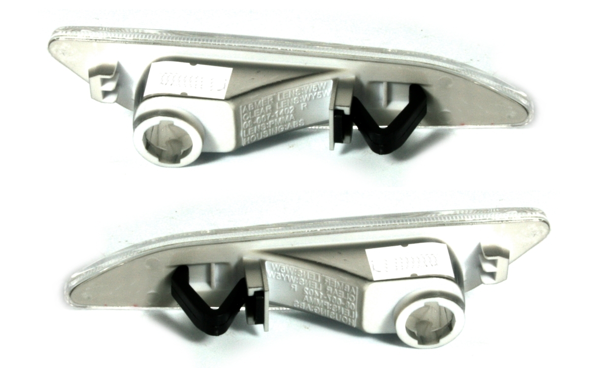 Seitenblinker Set für Alfa Romeo + Fiat in Chrom