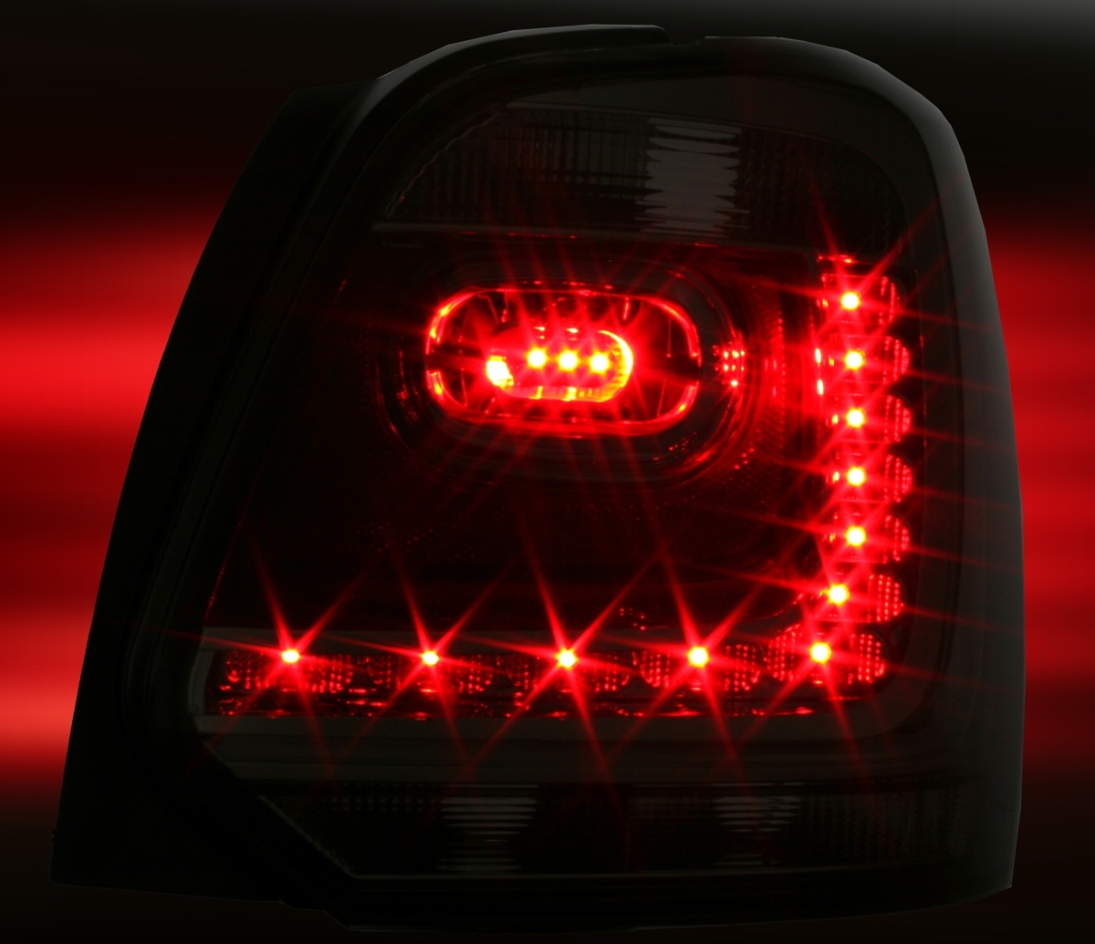 LED Rückleuchten für VW Polo 6R in Smoke