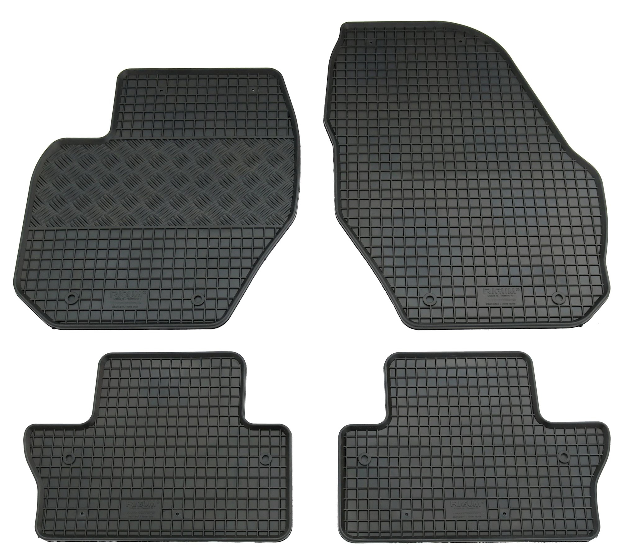 Gummi Fußmatten für Volvo V60 / S60