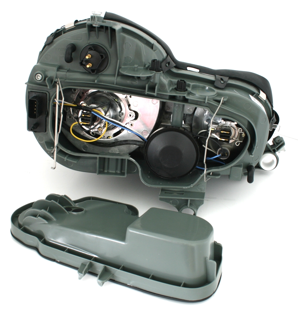 Scheinwerfer Set für Mercedes W210 in Schwarz