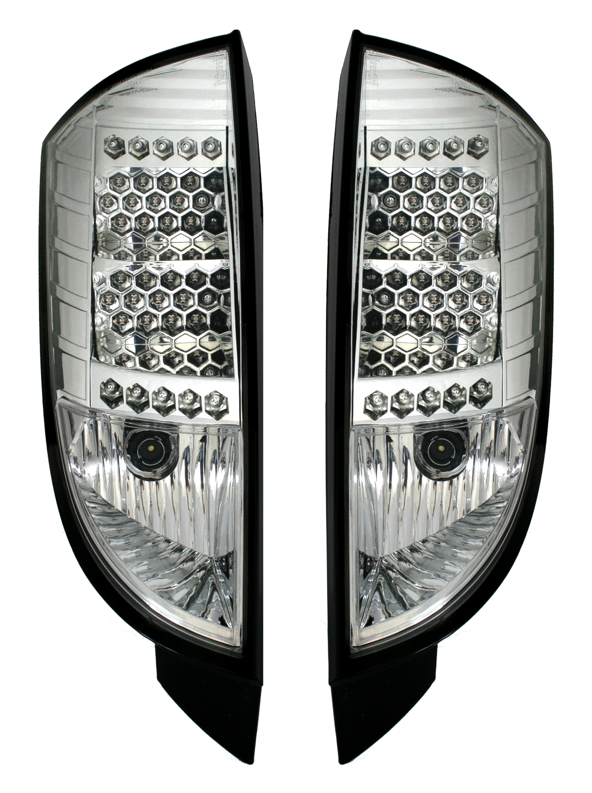 LED Rückleuchten für Ford Focus MK1 in Chrom