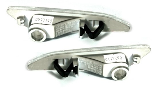 Seitenblinker Set für Alfa Romeo + Fiat in Chrom