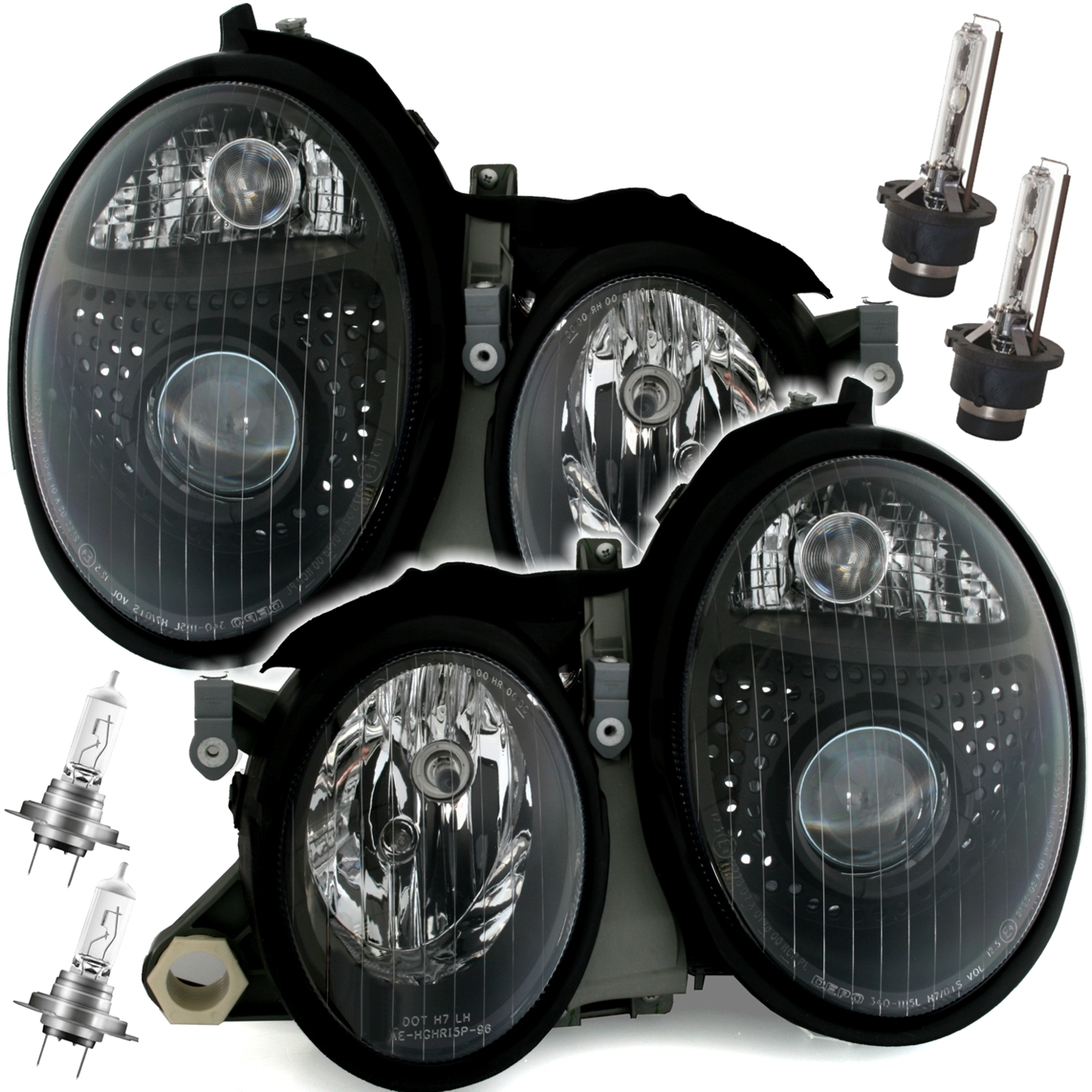 Xenon Scheinwerfer Set für Mercedes W208 CLK