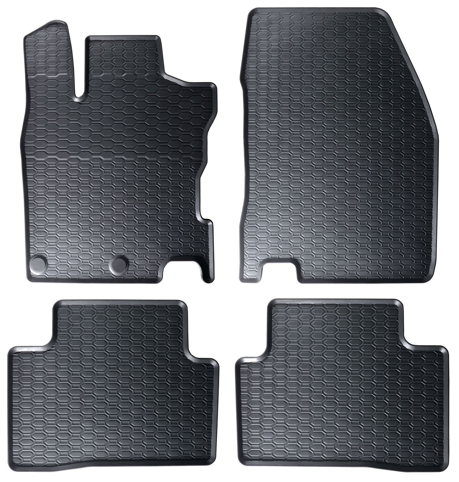 Gummifußmatten für Nissan Qashqai II