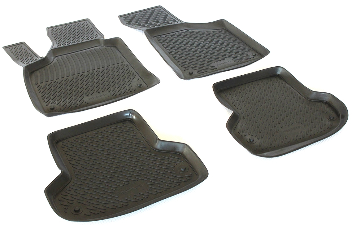 Gummifußmatten für Audi A3 8P
