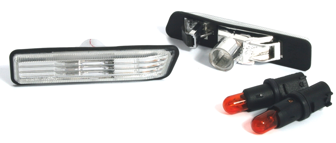 Seitenblinker für 3er BMW E36 ab 96 in Silber