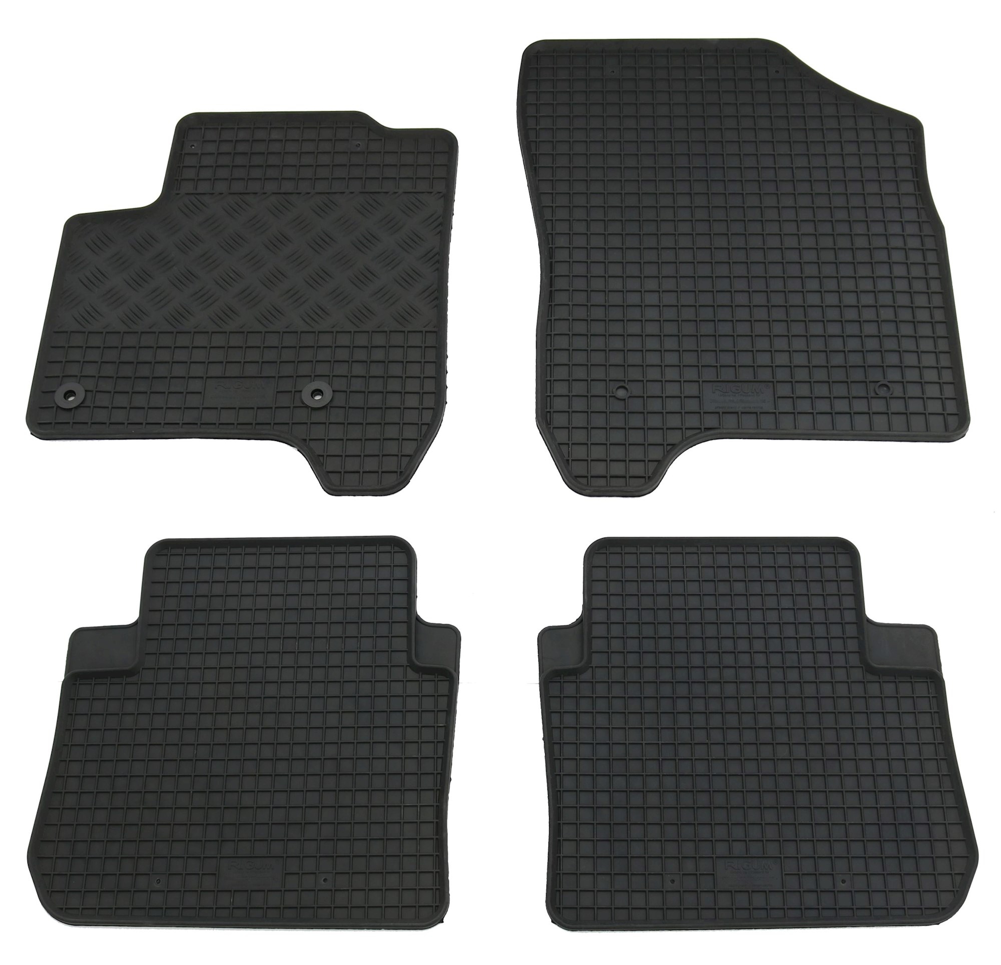 Gummi Fußmatten für Citroen C3 Picasso