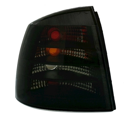 Rückleuchten Set für Opel Astra G Coupe in Schwarz