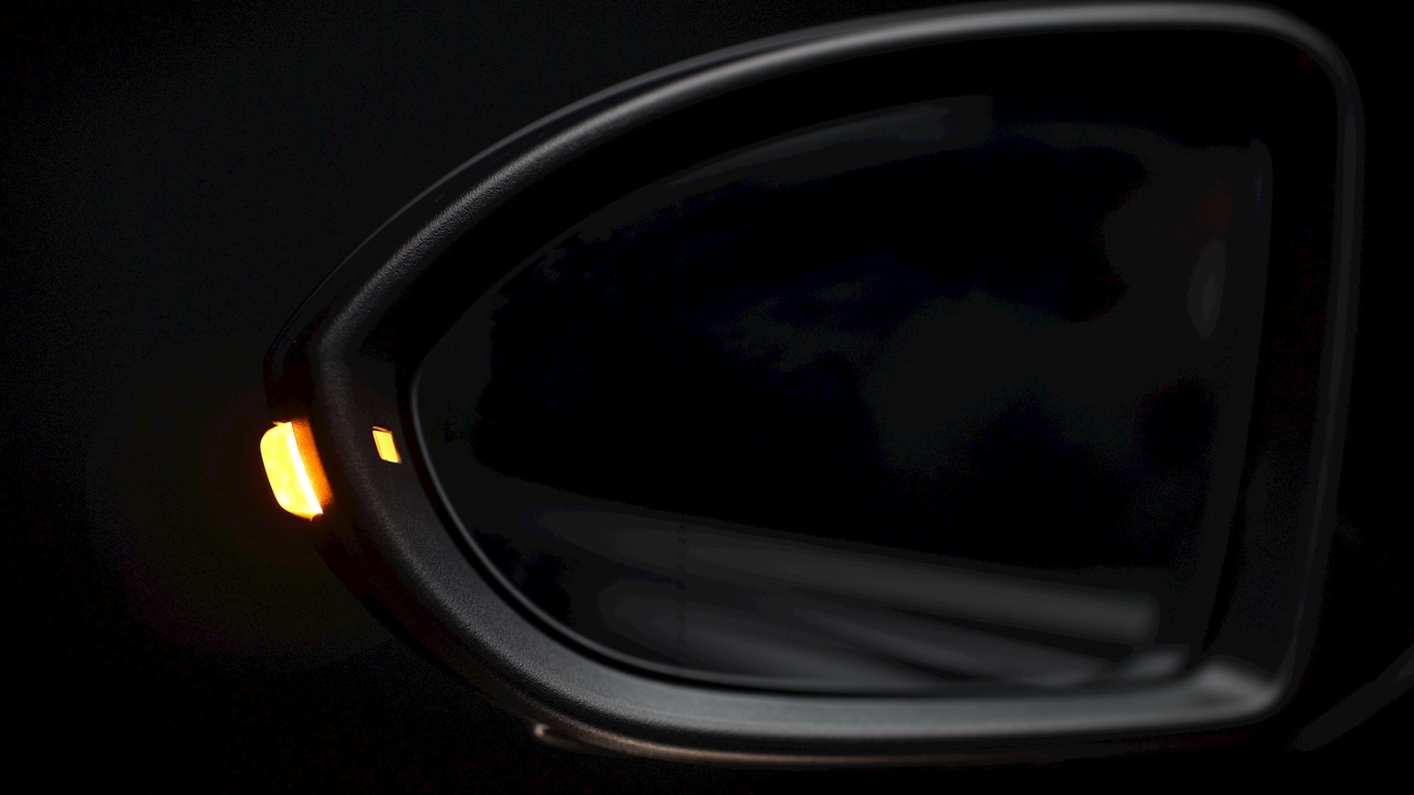 Osram dynamische LED Spiegelblinker in Schwarz